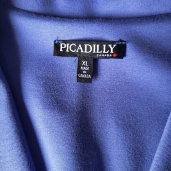 Picadilly Long Asymmetrical Blazer Jacket NWT Sz XL - Picture 3 of 11